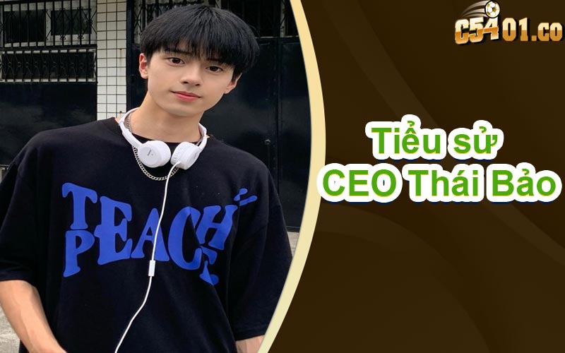 Tiểu sử của CEO Thái Bảo
